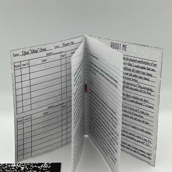 Monster High 2015 SDCC Exclusive Kieran Valentine & Djinni "Whisp" Grant Diaries - Picture 3 of 4